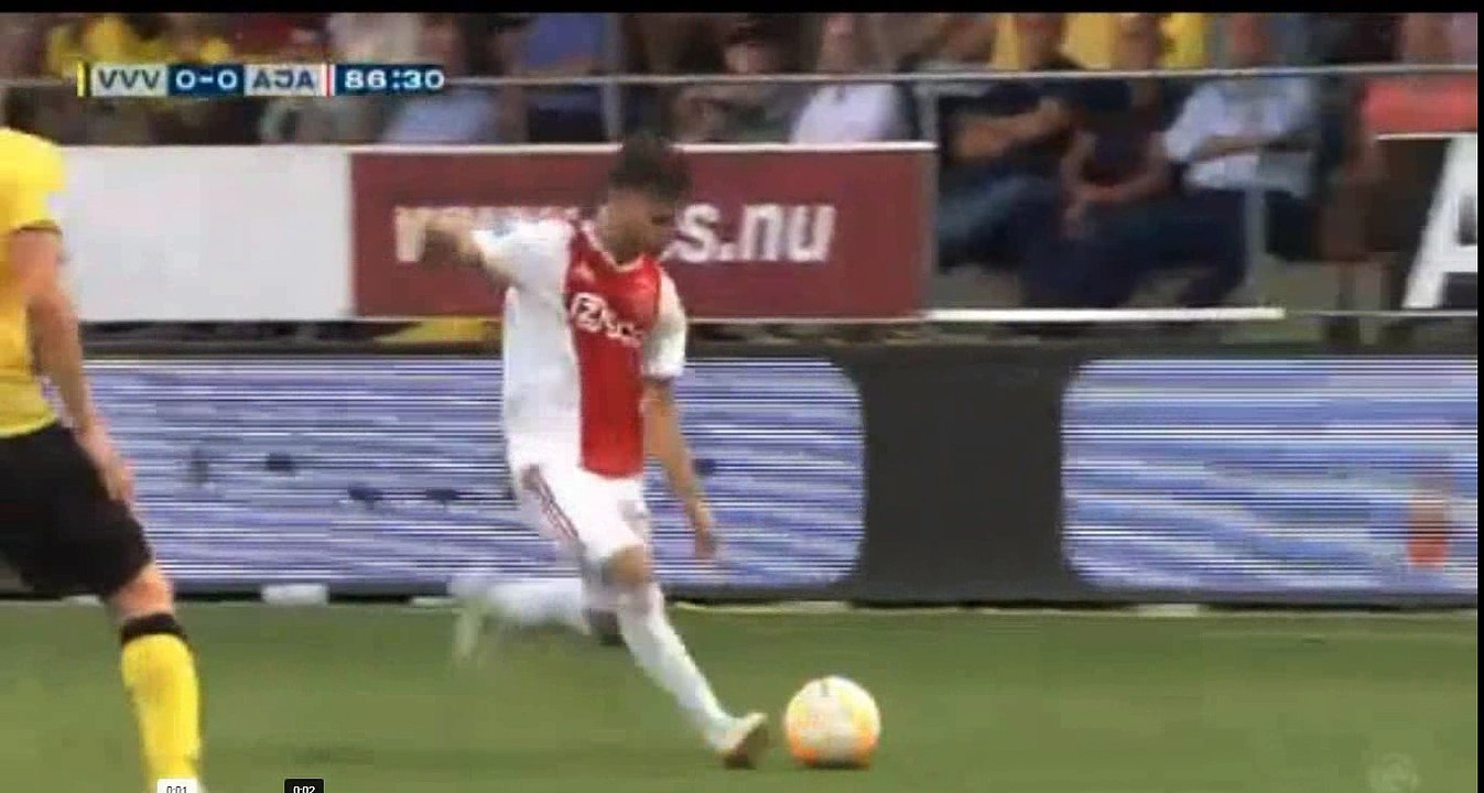 Tadic Penalty Goal - Venlo vs Ajax 0-1  18.08.2018 (HD)