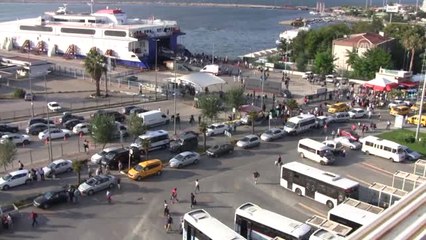 Bandırma Feribot İskelesi'nde Bayram Yoğunluğu - Balıkesir