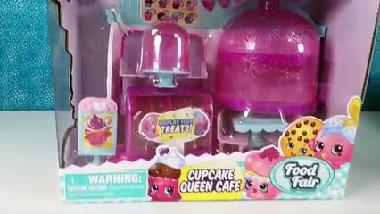 Shopkins Cupcake Queen Cafe Playset | Season 4 Unboxing Toy Review | PSToyReviews