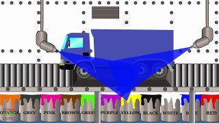 Learn Colors With Camion Coloring Truck Video Learning For Kids Funny Kids Channel