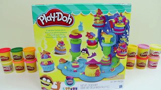 Play Doh Cupcake Celebration Ferris Wheel Playset!
