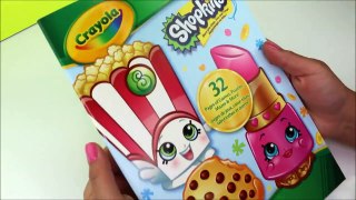 SHOPKINS Coloring Pages LIPPY LIPS Crayola Coloring Book Color With Me SPEED COLORING
