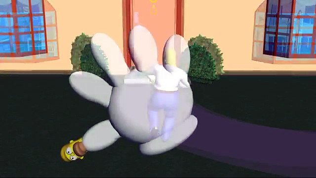 Simpsons Finger Family Homer,Marge,Bart,Lisa,Maggie for Children and Babies