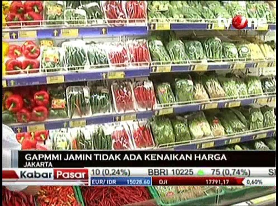 GAPMMI Pastikan Tidak Ada Kenaikan Harga Jelang Puasa dan Lebaran