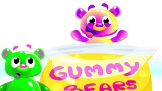 Mega Gummy Bear Song | Kids Songs | by Little Angel