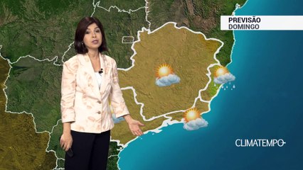 Previsão Sudeste – Temperaturas mais elevadas