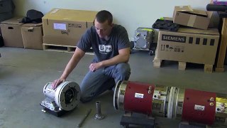Dual Motor Electric Vehicle Drivetrain With Powerglide 2 Speed Transmission Walkthrough by
