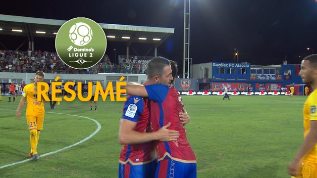 Gazélec FC Ajaccio - Grenoble Foot 38 (2-0) - Résumé - (GFCA-GF38) / 2018-19