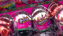 Box Of Shopkins Metallic Baubles Holiday Christmas Blind Bag Ornament Balls Unboxing Cooki