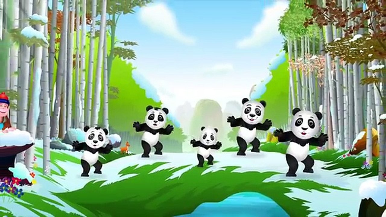 Familia Dedo Panda | ChuChu TV Canciones de Animales de Familia Dedo