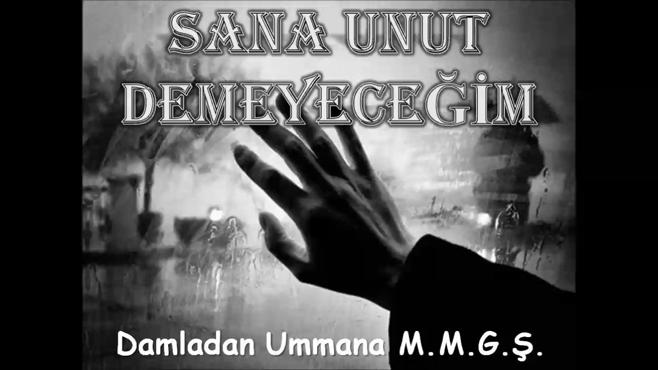Sana Unut Demeyeceğim Mustafa Murat Güngör Şiir Dinletisi