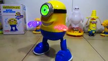 Dancing Minion Toy w/ Flashing Lights! Amazing Battery Operated Light Up Toy!