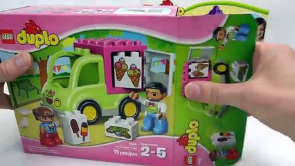 Lets Make a Duplo Lego Block Ice Cream Shop!