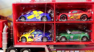 Disney Store Pixar Cars Mack Hauler Car Transporter With Lightning McQueen Francesco Berno