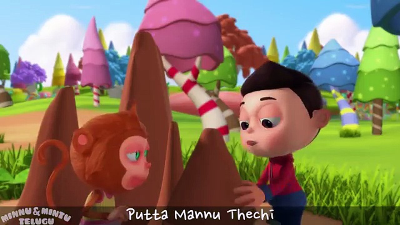 Chitti Chitti Miriyalu Telugu Rhymes For Children | Minnu and Mintu Telugu Rhymes