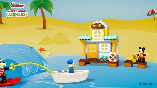 Mickey & Friends Beach House LEGO Juniors 10827 Product Animation