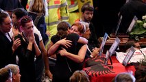 Italien nimmt offiziell Abschied von den Toten des Brückeneinsturzes