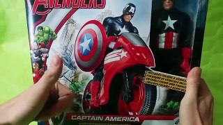 Motocicleta Capitan America Juguetes para Niños de Marvel Avengers