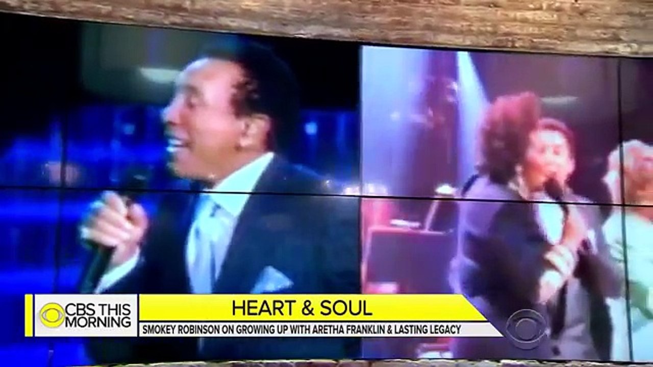 Smokey Robinson remembers his longtime friend and ace, Aretha Franklin