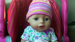 Baby Born girl Reagans first outing to look for new clothes Zapf Creations baby born twin