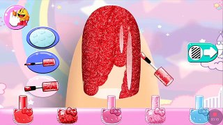 Colors for Children to Learn with Surprise Nail Arts Kids Children Toddlers Learning Color