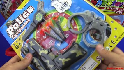 Télécharger la video: Box of Toys : Surprise Toys Police Guns Toys Video for Kids & Toys for Kids !!