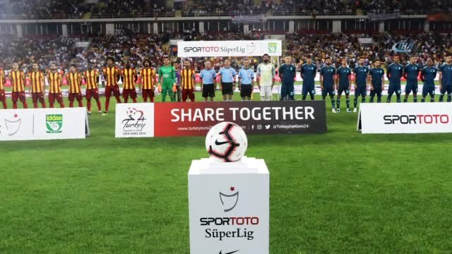 Evkur Yeni Malatyaspor - Fenerbahçe Maçından Kareler -1-