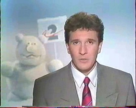 Antenne 2 - Noël 1988 - Publicités + Lionel Cassan