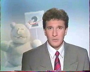 Antenne 2 - Noël 1988 - Publicités + Lionel Cassan