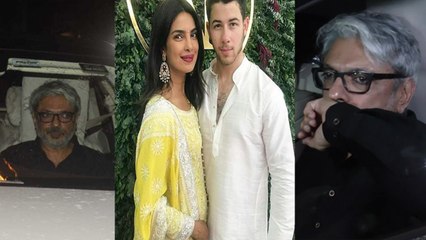 Priyanka & Nick Engagement: Sanjay Leela Bhansali reaches at Party to congratulate | Boldsky