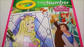 Princess SNOW WHITE Crayola GIANT COLOR BY NUMBER Disney Princess Coloring Pages Color Wit