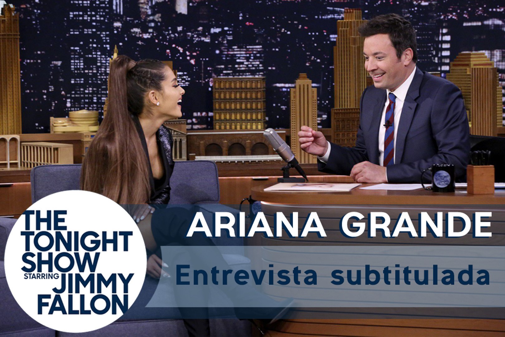 Ariana Grande en The Tonight Show [SUBTITULADO]