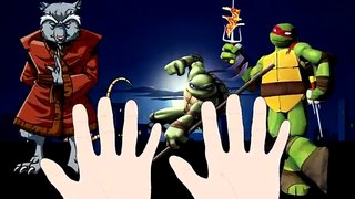 Ninja Turtles Finger Family Song Daddy Finger Song
