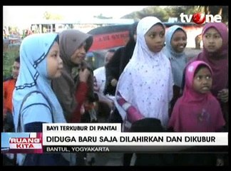 Mayat Bayi Laki-laki Ditemukan Terkubur di Bibir Pantai Parangtritis
