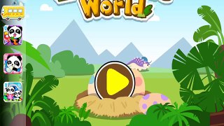 Discover The Amazing Dinosaur World with funny Panda
