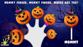 Halloween Cake Pop Finger Family Collection | Halloween Finger Family Songs