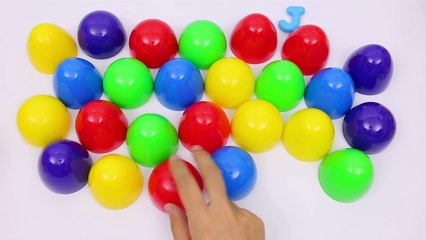 ABC Surprise Eggs! Learn Alphabet Toddlers, Kids Learn A Z Alphabet