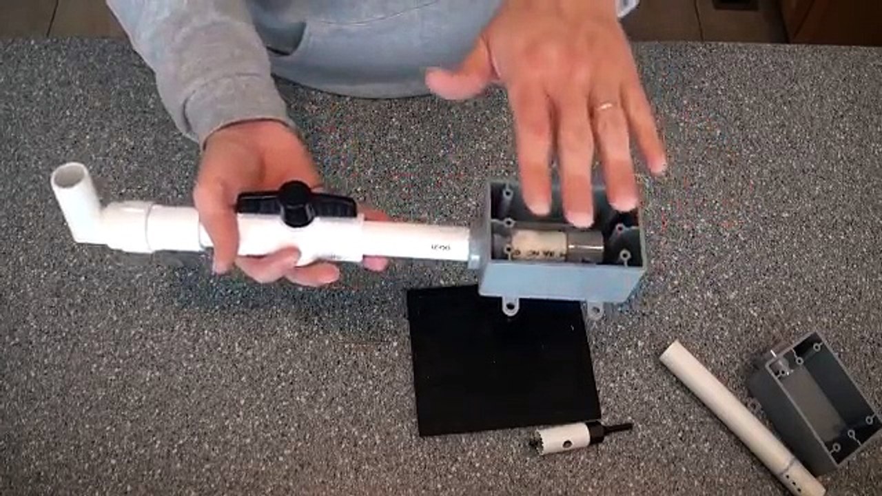 Mini DIY Gold Fluid Bed Box