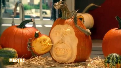 How to Carve Incredible Pumpkin Faces ⎢Ray Villafane⎢Martha Stewart