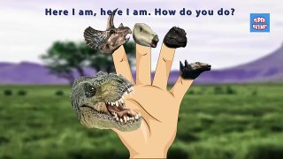 3D Dinosaur Finger Family Nursery Rhyme for Kids
