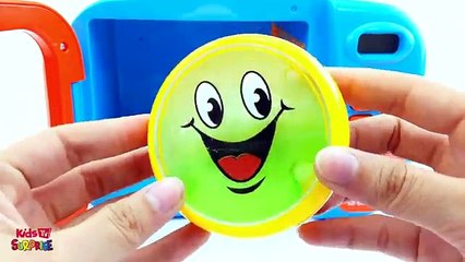 Microwave Just Like Home Squishy Cutting Fruit Strawberry Carrot Cake Learn Colors Slime