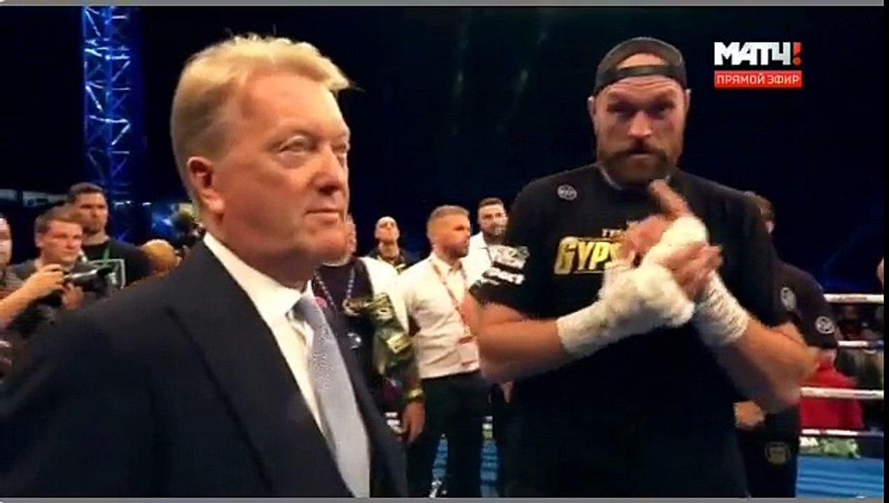 Tyson Fury and Deontay Wilder Post Fight Interview 2018-08-18