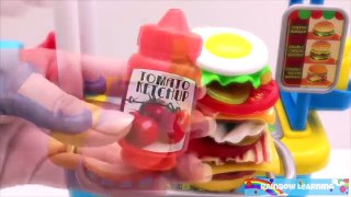 Toy Burger Mania Game Learn Fruits & Vegetables for Kids