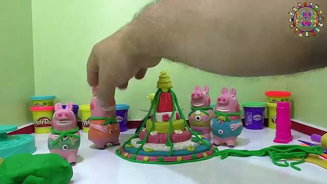 Play Doh Peppa Pig Tarta de Cumpleaños Bolo de Aniversário Пластилін NEW Birthday Cake Dou