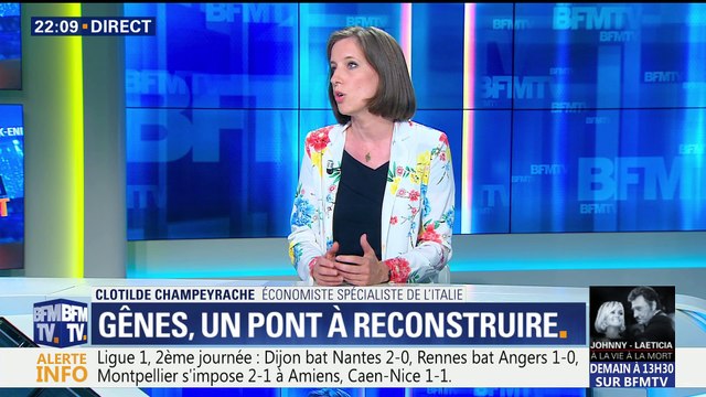 Gênes : un nouveau pont dans 8 mois ? (1/2)