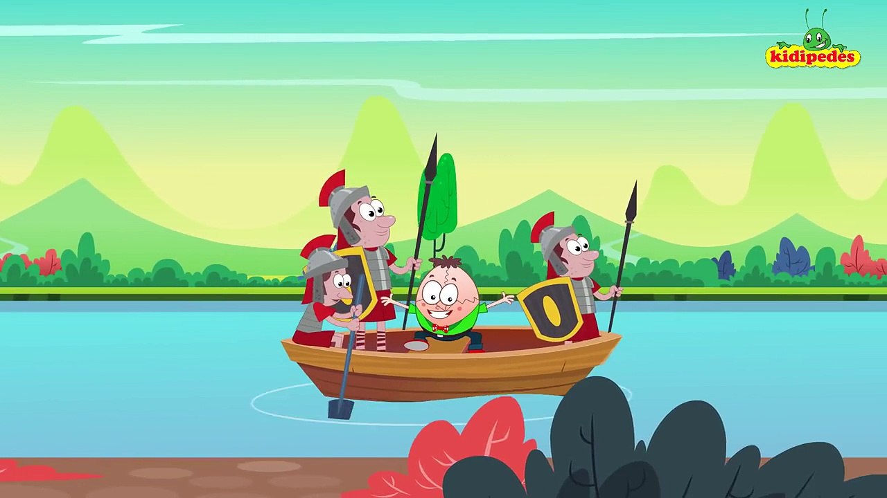 CUTEST Humpty Dumpty I FABULOUS Children Nursery Rhyme I Kidipedes Videos For Kids I Kinde
