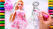 Princess Toy Coloring Pages | How to Draw for Girls | Colour Hello Kitty Bag