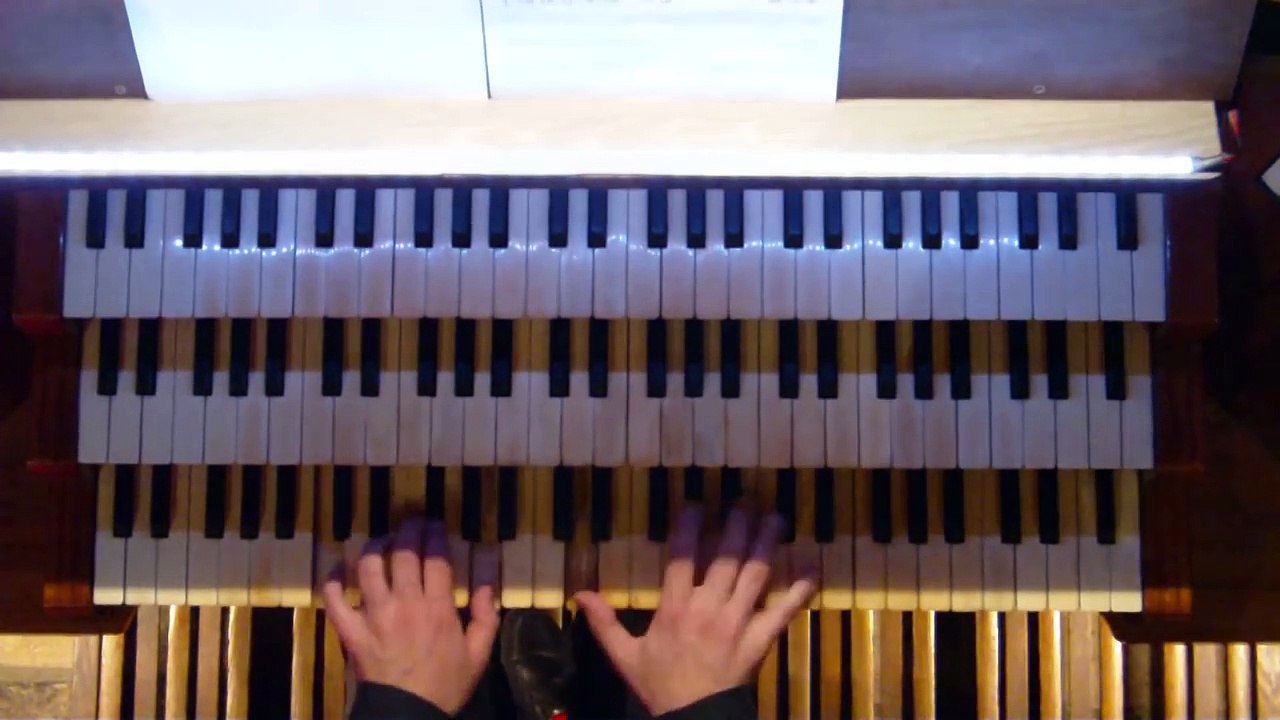 Fugue improvisée sur le thème de Tetris dans le style de Bach