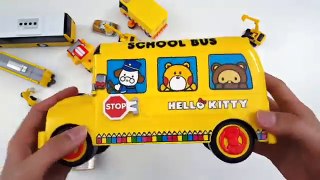 Learning Yellow Green Blue Red Colors for kids with street vehicles tomica トミカ tayo VooV ブ