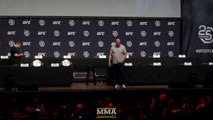 Justin Gaethje vs. James Vick UFC 25th Anniversary Press Conference Staredown - MMA Fighting